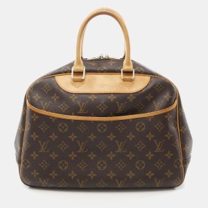 Louis Vuitton Brown Monogram Deauville Bowling Handbag, Satchels - Luxury Closet catalog