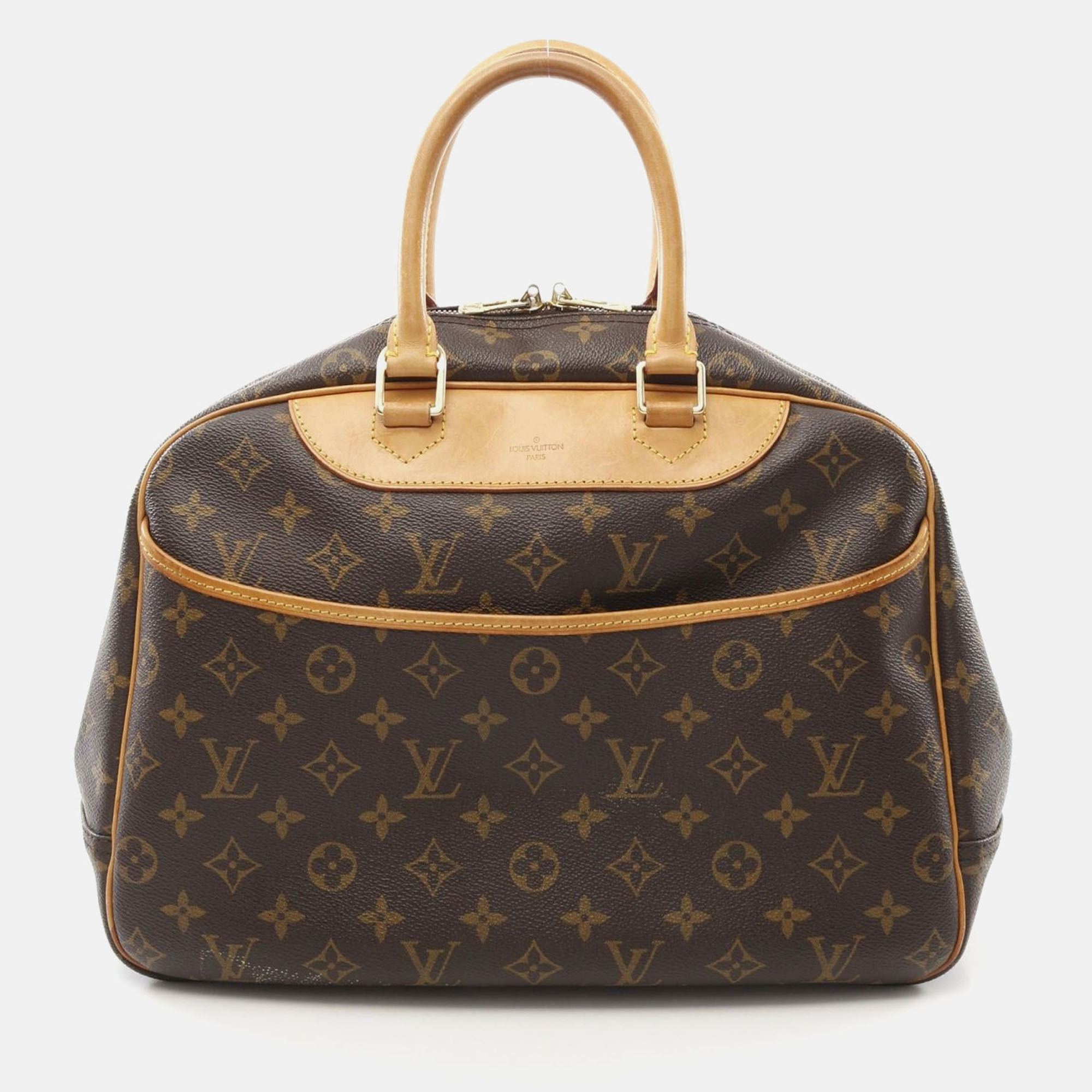 Louis Vuitton Brown Monogram Deauville Bowling Handbag, Satchels - Luxury Closet catalog