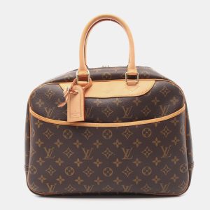 Louis Vuitton Brown Monogram Deauville Bowling Handbag, Satchels - Luxury Closet catalog