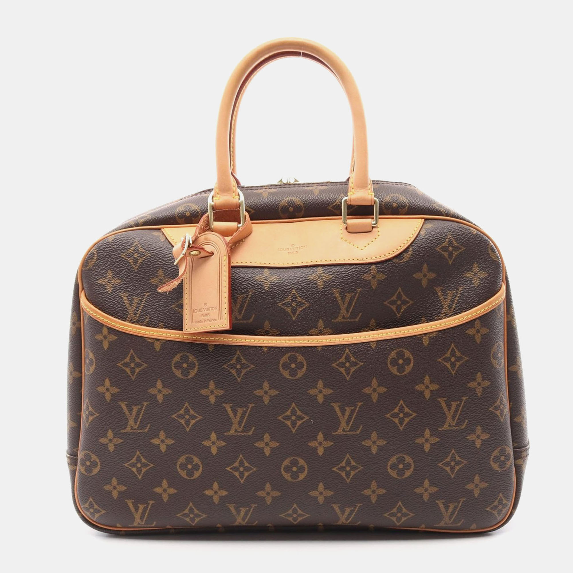 Louis Vuitton Brown Monogram Deauville Bowling Handbag, Satchels - Luxury Closet catalog