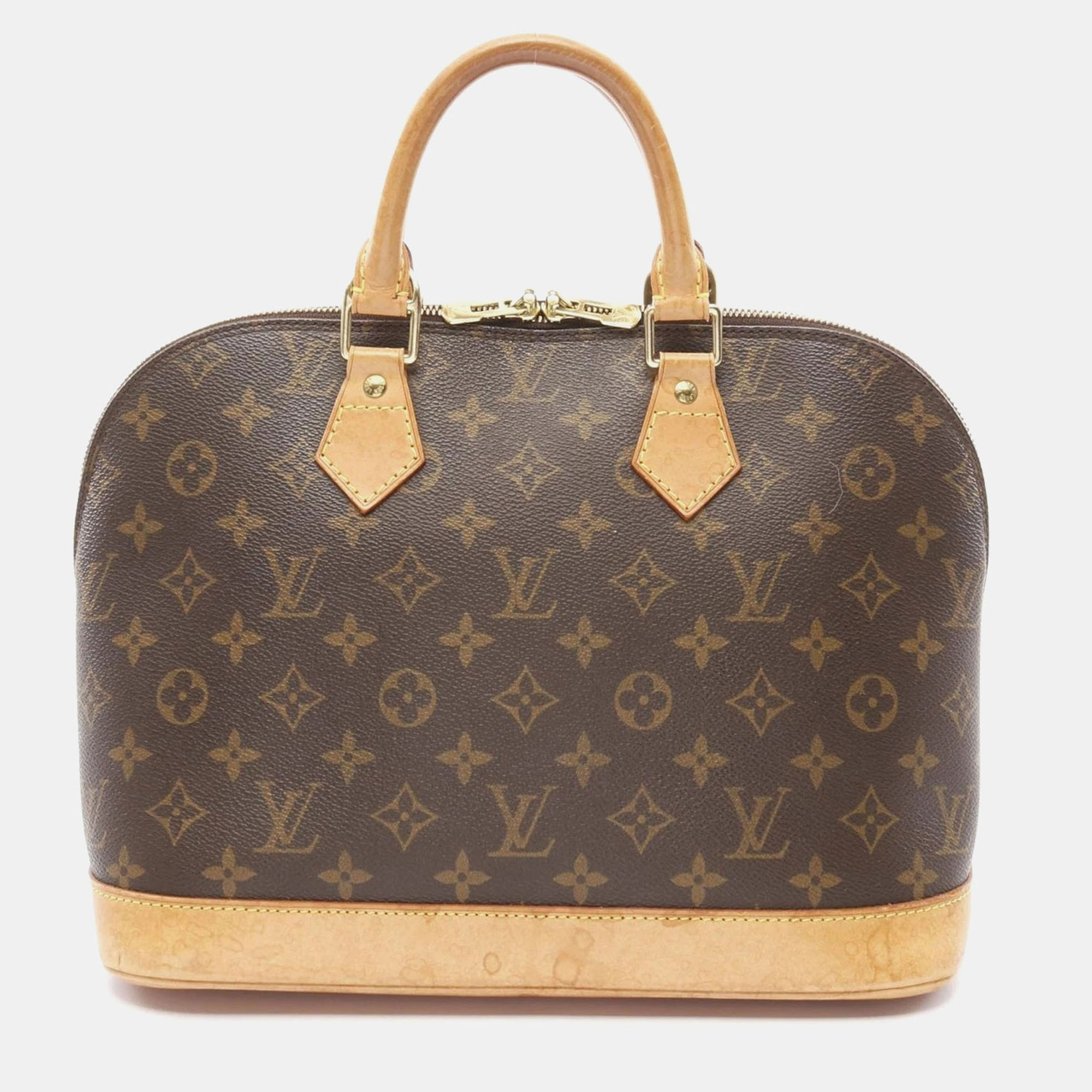 Louis Vuitton Alma Pm Handbag Monogram Canvas Leather Lv, Satchels - Luxury Closet catalog