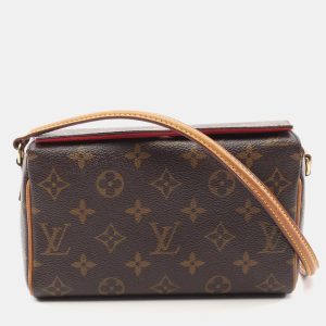 Louis Vuitton Brown Monogram Canvas Recital Shoulder Bag, Shoulder Bags - Luxury Closet catalog