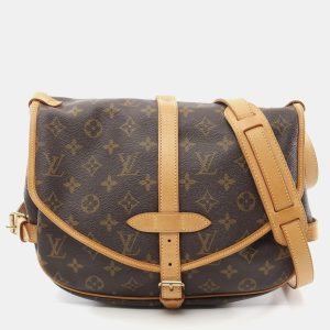 Louis Vuitton Brown Monogram Canvas Saumur 30 Shoulder Bag, Shoulder Bags - Luxury Closet catalog