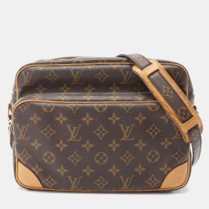 Louis Vuitton Brown Monogram Canvas Nile Shoulder Bag, Shoulder Bags - Luxury Closet catalog