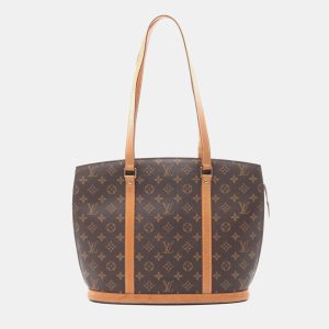 Louis Vuitton Brown Monogram Canvas Babylon Shoulder Tote Bag, Tote Handbags - Luxury Closet catalog