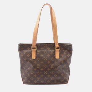 Louis Vuitton Brown Monogram Canvas Cabas Piano Tote Bag, Tote Handbags - Luxury Closet catalog