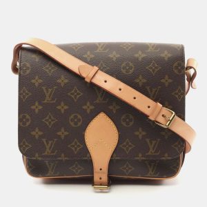 Louis Vuitton Cartouchiere Gm Shoulder Crossbody Bag Monogram Leather Lv, Handbags - Luxury Closet catalog
