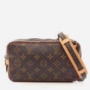 Louis Vuitton Brown Monogram Canvas Marly Bandoulidere Shoulder Bag, Shoulder Bags - Luxury Closet catalog
