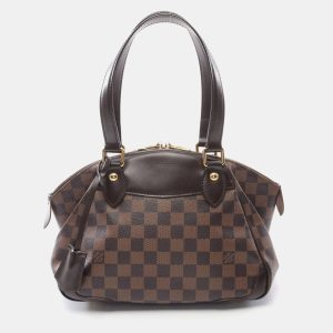 Louis Vuitton Brown Damier Ebene Canvas PM Verona Shoulder Bag, Shoulder Bags - Luxury Closet catalog