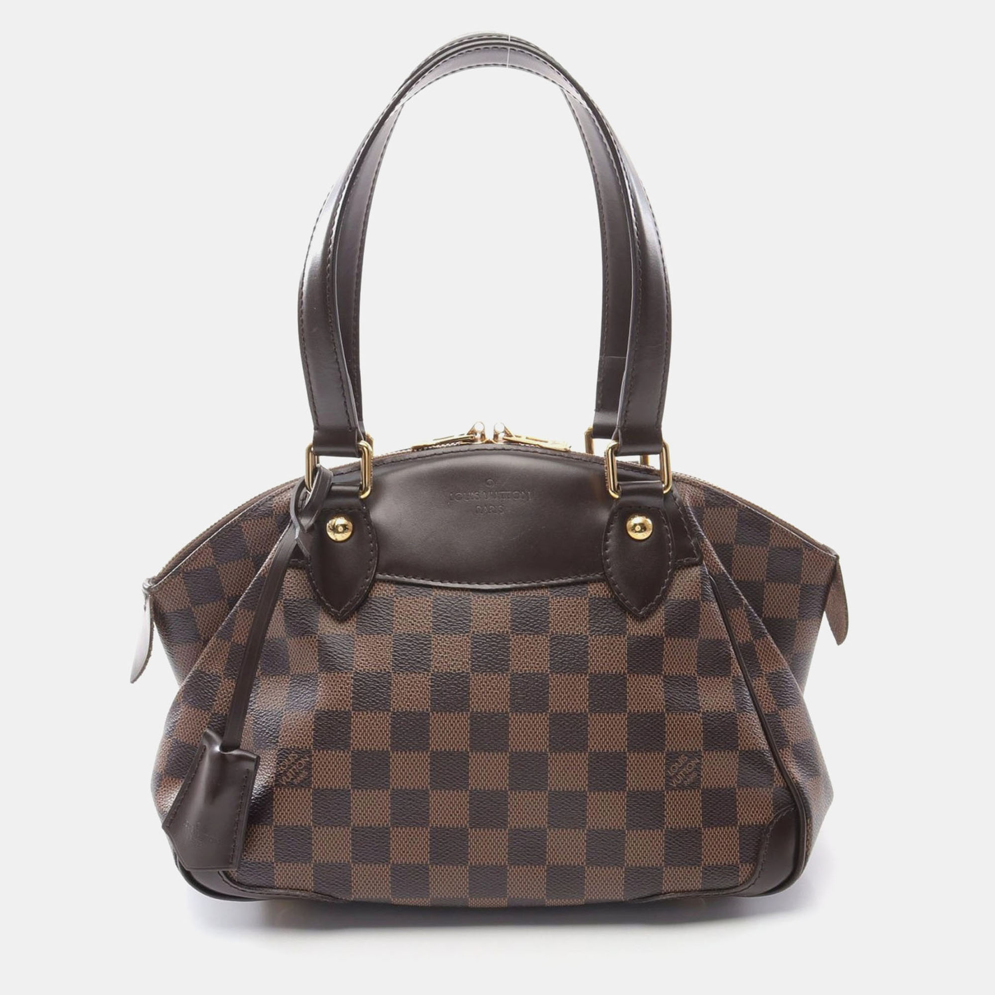 Louis Vuitton Brown Damier Ebene Canvas PM Verona Shoulder Bag, Shoulder Bags - Luxury Closet catalog