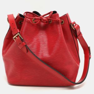 Louis Vuitton Red Epi Leather Petit Noe Bag, Handbags - Luxury Closet catalog
