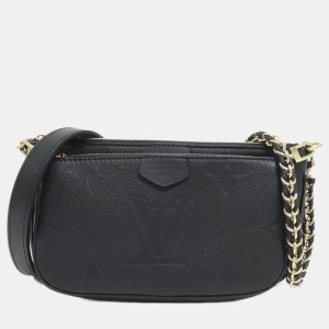 Louis Vuitton Black Monogram Empreinte Leather Multi Pochette Accessoires Shoulder Bag, Shoulder Bags - Luxury Closet catalog