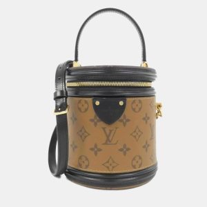 Louis Vuitton Brown/Black Monogram Reverse Cannes Handbag, Shoulder Bags - Luxury Closet catalog