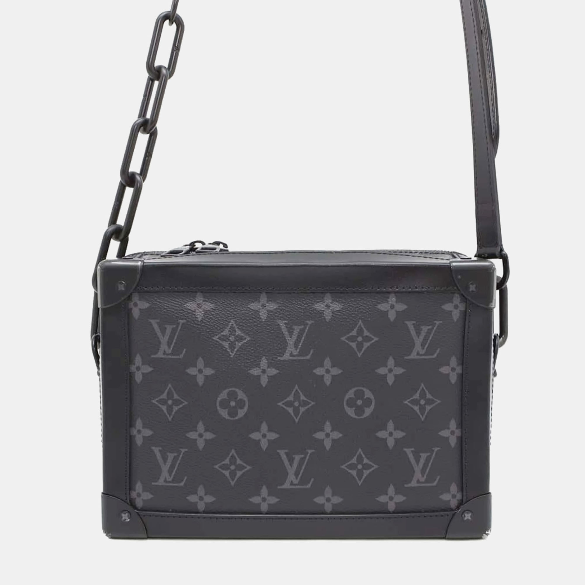 Louis Vuitton Black Monogram Eclipse Soft Trunk Shoulder Bag, Shoulder Bags - Luxury Closet catalog