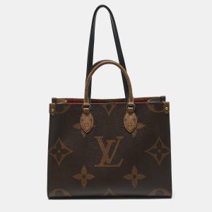 Louis Vuitton Reverse Monogram Canvas Giant Onthego MM Bag, Tote Handbags - Luxury Closet catalog