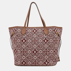 Louis Vuitton Neverfull Bordeaux Monogram / Jacquard Since1854 Size Mm, Tote Handbags - Luxury Closet catalog
