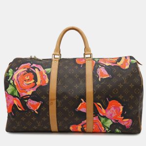 Louis Vuitton Keepall Brown Monogram Rose Size 50, Handbags - Luxury Closet catalog