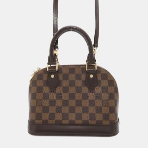 Louis Vuitton Alma Red Damier Ebene Canvas Size Bb, Satchels - Luxury Closet catalog