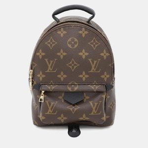 Louis Vuitton Palm Springs Backpack Noir Monogram Size Mini, Backpacks - Luxury Closet catalog