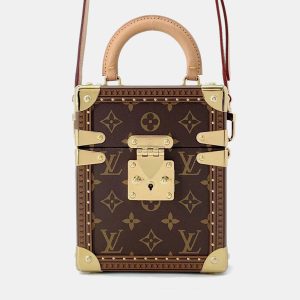 Louis Vuitton Brown Monogram Canvas Camera Box Bag, Handbags - Luxury Closet catalog