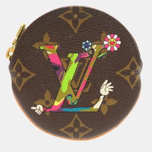 Louis Vuitton Brown Monogram Canvas Takashi Murakami Coin Case, Wallets & Money Clips - Luxury Closet catalog