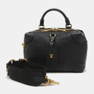 Louis Vuitton Black Monogram Empreinte Petite Malle Souple Bag, Satchels - Luxury Closet catalog