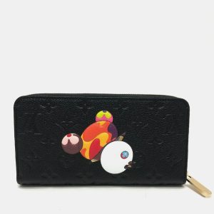 Louis Vuitton Black Monogram Empreinte Takashi Murakami Panda Zippy Wallet, Wallets & Money Clips - Luxury Closet catalog