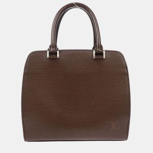 Louis Vuitton Brown Epi Leather Pont Neuf Handbag, Satchels - Luxury Closet catalog