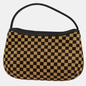 Louis Vuitton Brown, Beige Pony Hair, Leather Damier Sauvage Tiger Handbag, Satchels - Luxury Closet catalog
