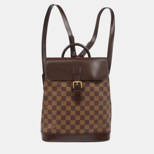 Louis Vuitton Brown Damier Ebene Soho Backpack, Backpacks - Luxury Closet catalog