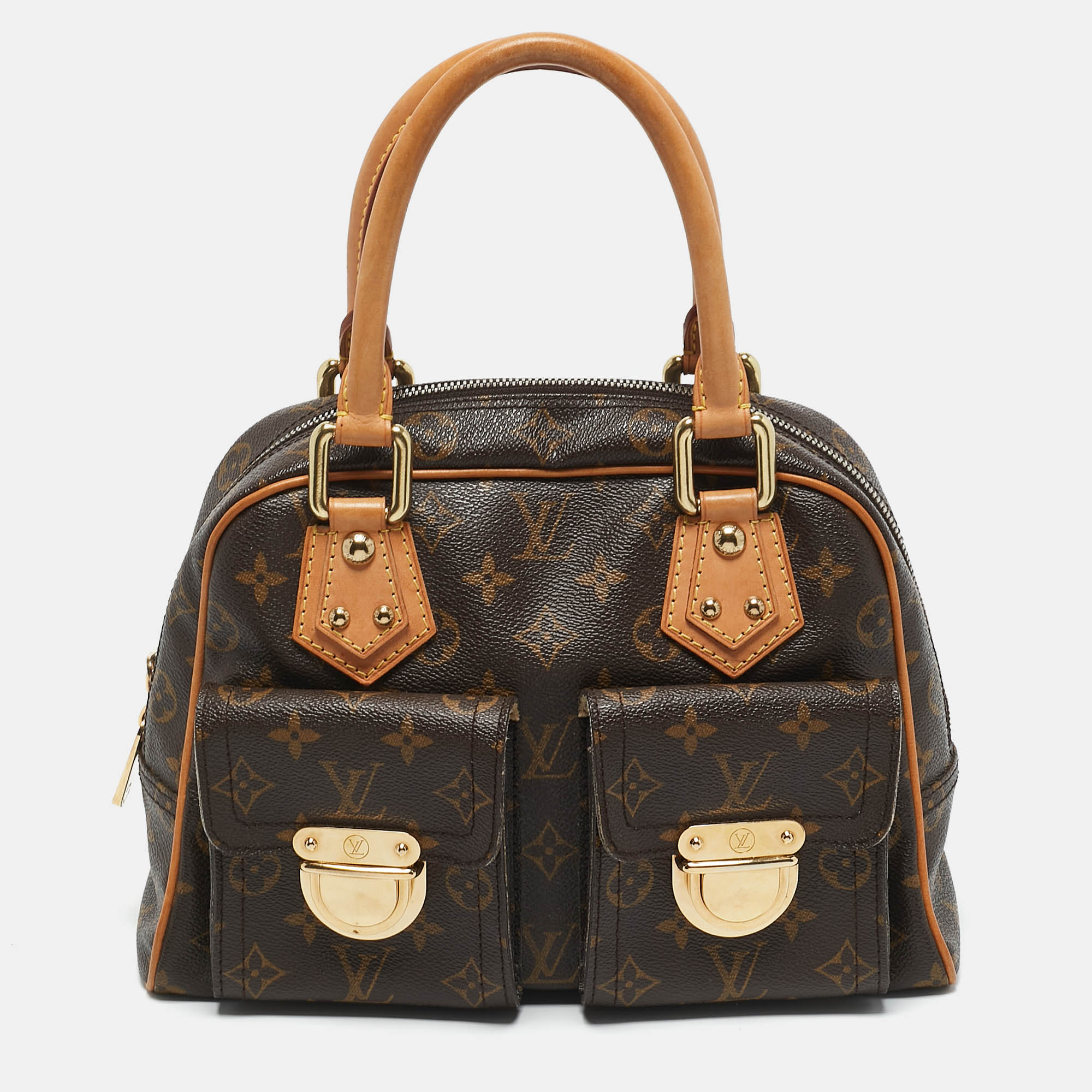 Louis Vuitton Monogram Canvas Manhattan PM Bag, Satchels - Luxury Closet catalog