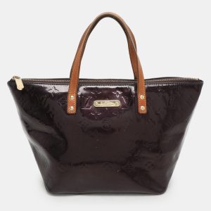 Louis Vuitton Amarante Monogram Vernis Bellevue PM Bag, Tote Handbags - Luxury Closet catalog