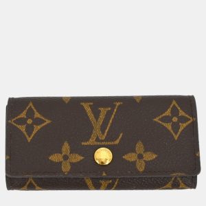 Louis Vuitton Brown Monogram Coated Canvas Small 4 Key Case, Handbags - Luxury Closet catalog