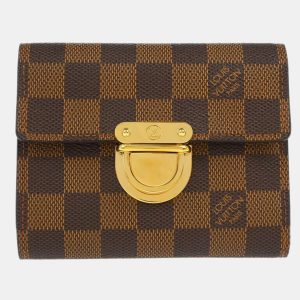 Louis Vuitton Brown Damier Ebene Canvas Portefeuille Wallet, Wallets & Money Clips - Luxury Closet catalog