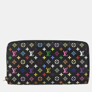 Louis Vuitton Black Multicolor Monogram Canvas Zippy Wallet, Wallets & Money Clips - Luxury Closet catalog