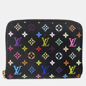 Louis Vuitton Black Multicolor Monogram Canvas Zippy Coin Purse Wallet, Wallets & Money Clips - Luxury Closet catalog