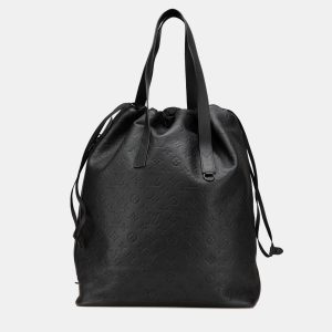 Louis Vuitton Black Monogram Shadow Helmet Bag, Tote Handbags - Luxury Closet catalog