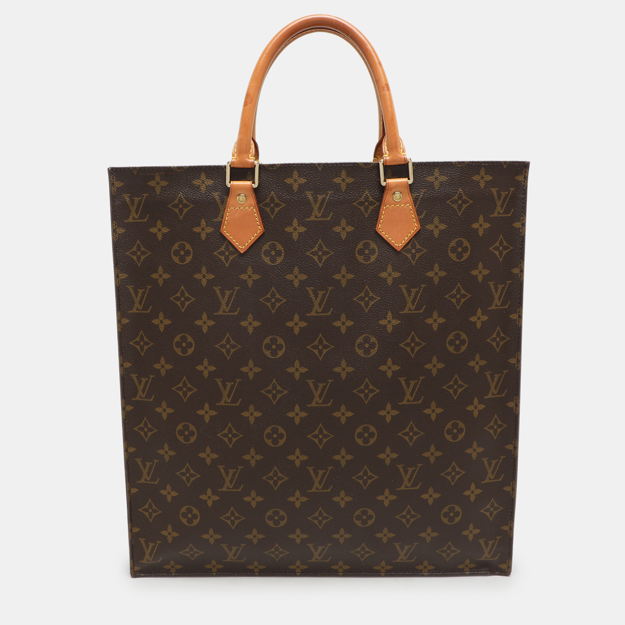 Louis Vuitton Monogram Canvas Sac Plat Bag, Tote Handbags - Luxury Closet catalog