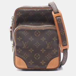 Louis Vuitton Brown Monogram Canvas Amazon Shoulder Bag, Handbags - Luxury Closet catalog