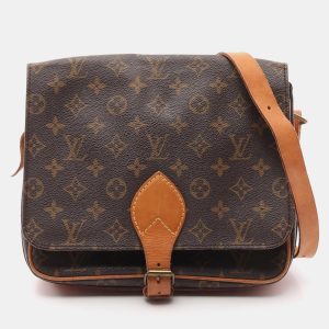 Louis Vuitton Brown Monogram Canvas Cartouchiere GM Shoulder Bag, Handbags - Luxury Closet catalog