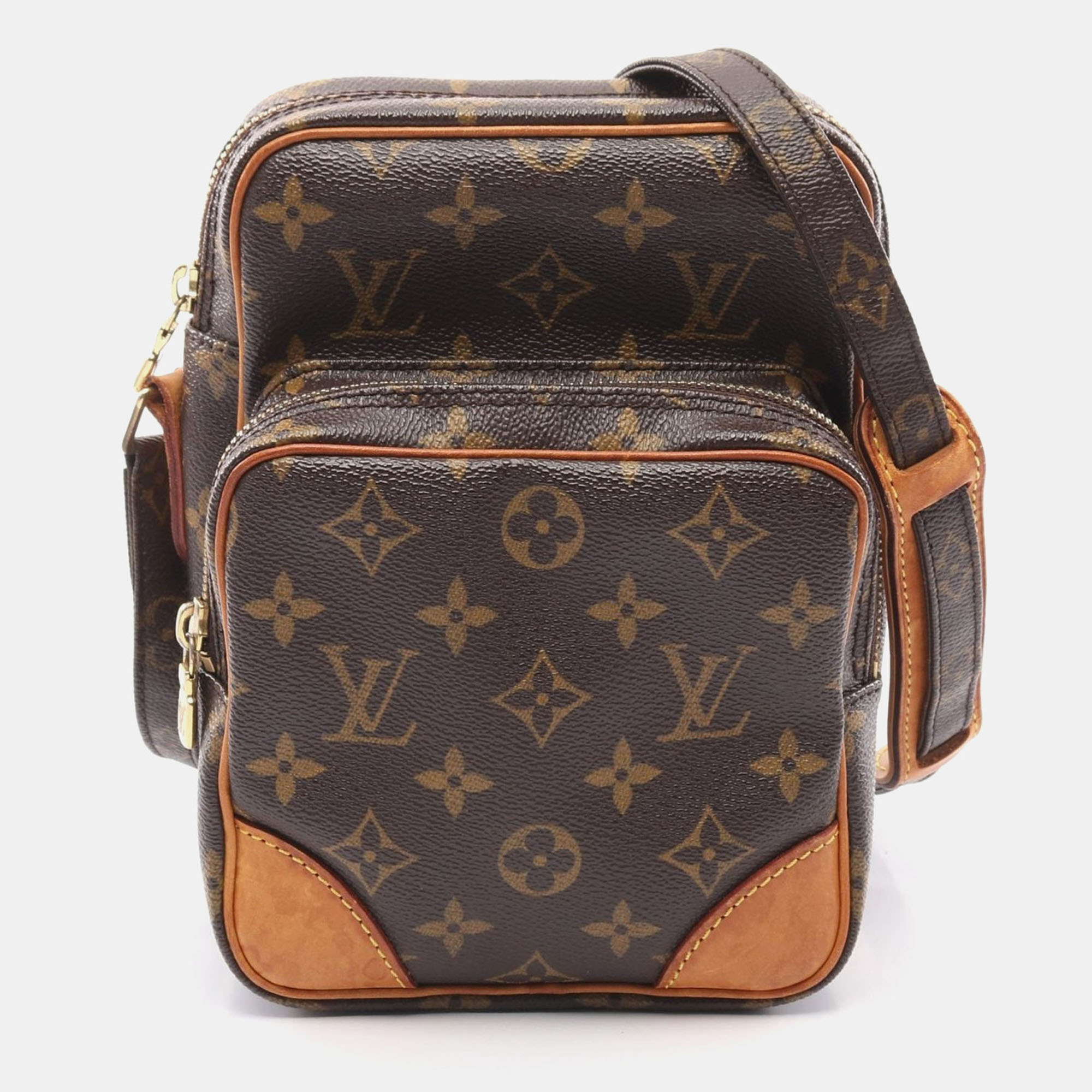 Louis Vuitton Brown Monogram Canvas Amazon Shoulder Bag, Handbags - Luxury Closet catalog