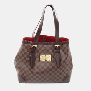 Louis Vuitton Brown Damier Ebene Canvas Hampstead MM Tote Bag, Tote Handbags - Luxury Closet catalog