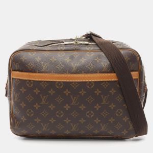 Louis Vuitton Brown Monogram Canvas Reporter GM Shoulder Bag, Handbags - Luxury Closet catalog