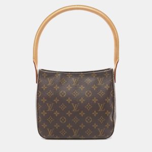Louis Vuitton Brown Monogram Canvas Looping MM Shoulder Bag, Handbags - Luxury Closet catalog