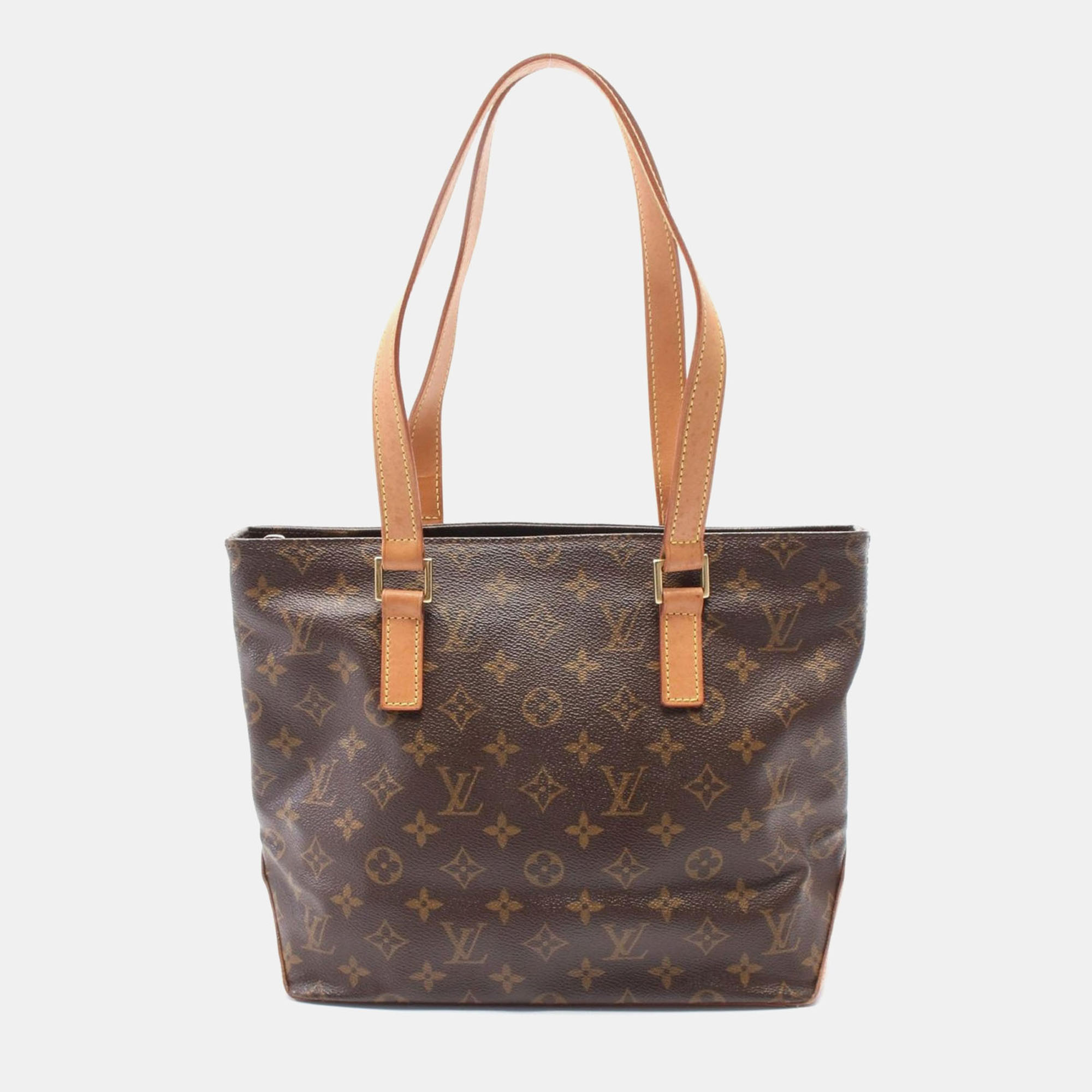 Louis Vuitton Brown Monogram Canvas Cabas Piano Shoulder Bag, Tote Handbags - Luxury Closet catalog