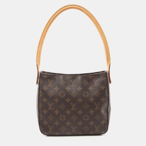 Louis Vuitton Brown Monogram Canvas Looping MM Shoulder Bag, Handbags - Luxury Closet catalog