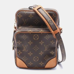 Louis Vuitton Brown Monogram Canvas Amazon Shoulder Bag, Handbags - Luxury Closet catalog