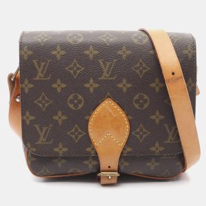 Louis Vuitton Cartouchiere MM Shoulder Crossbody Bag  Monogram Leather, Handbags - Luxury Closet catalog