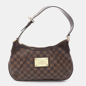 Louis Vuitton Brown Ebene Damier Leather Thames PM Shoulder Bag, Shoulder Bags - Luxury Closet catalog
