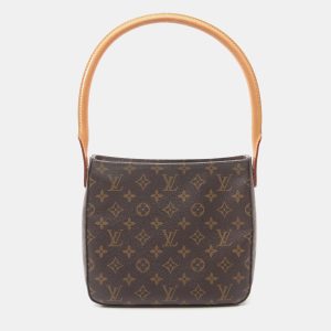 Louis Vuitton Looping MM Shoulder Bag Monogram Canvas Brown, Handbags - Luxury Closet catalog